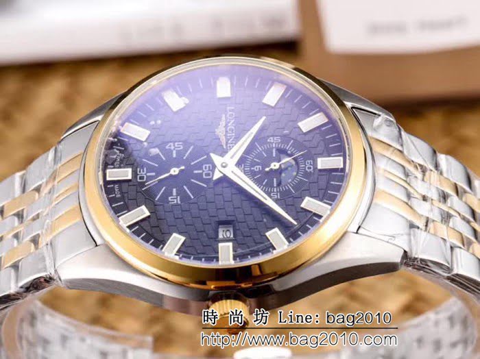 LONGINES浪琴 四針分離 全自動機械機精品男士腕表 WSS2220